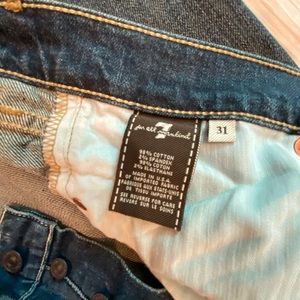 Seven For All Mankind Josephina Capri/crop sz 31